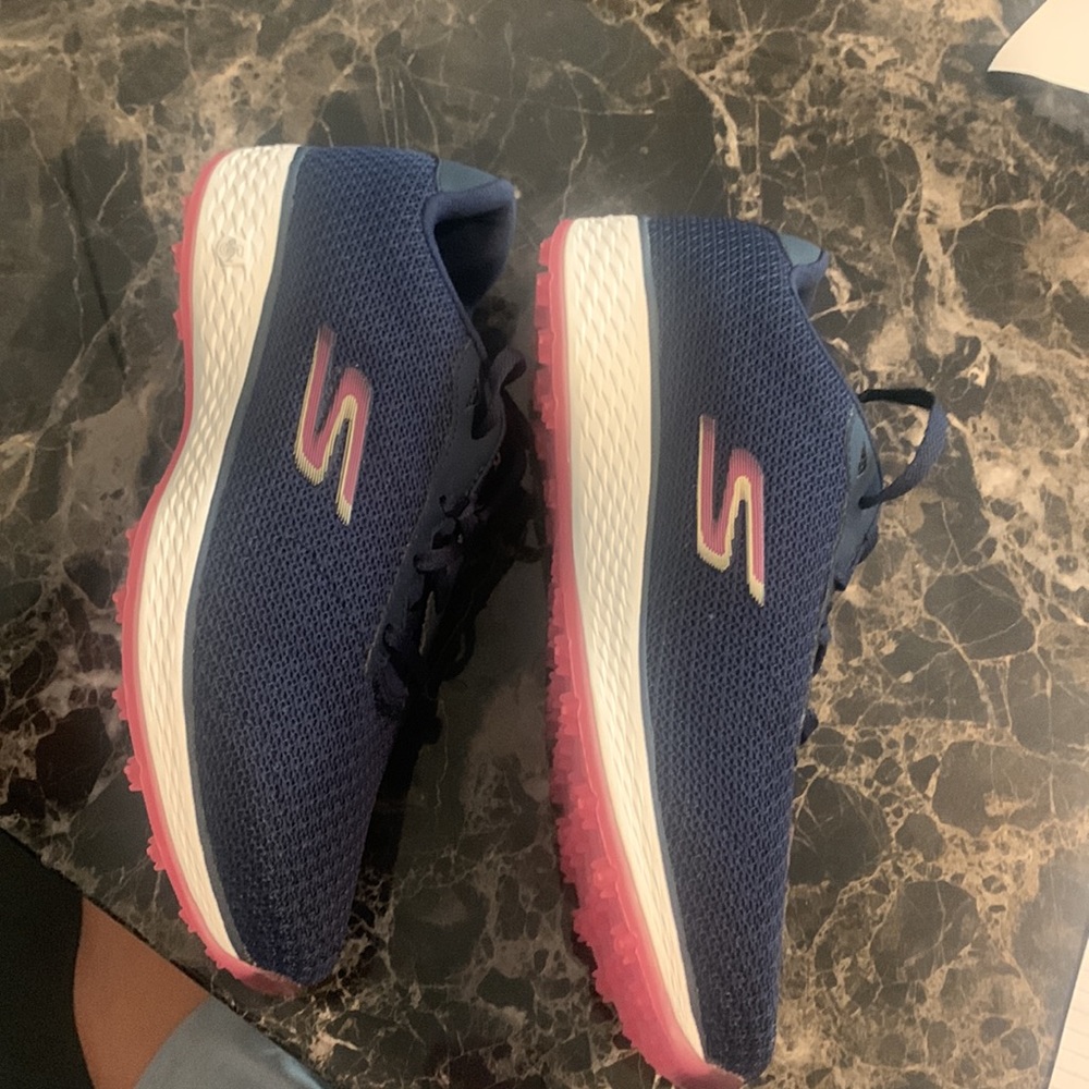 ⛳️ SKECHERS WATER RESISTANT 10WIDE WOMENS GOLF SHOES. - Picture 2 of 8